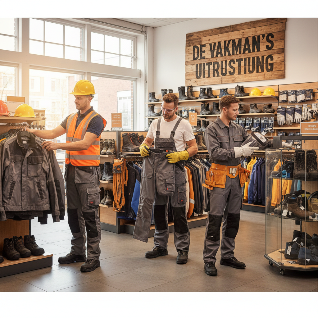 Realistische foto passend bij Werkkledij kopen: praktisch en beschermend voor elke vakman voor websi